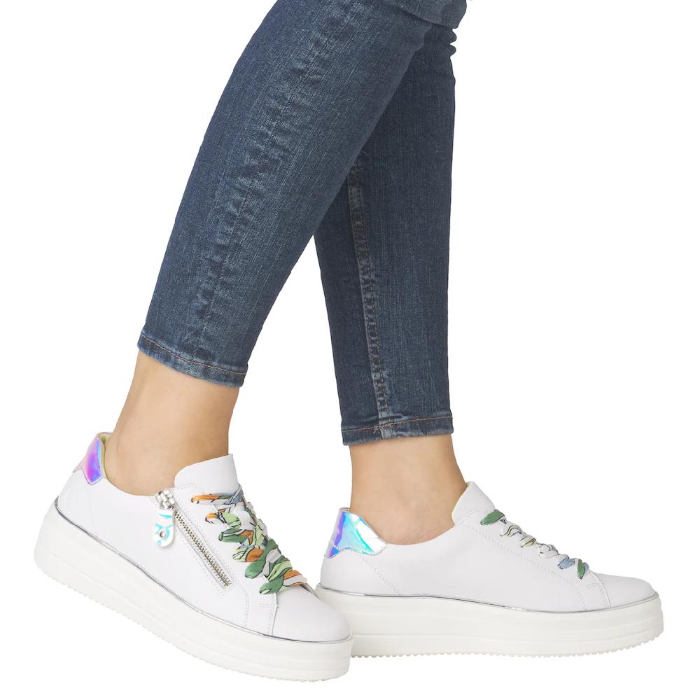 Remonte Plateausneaker Freizeitschuh Halbschuh Schnürschuh mit seitlichem Reißverschluss bestellen Letzte 3 Tage