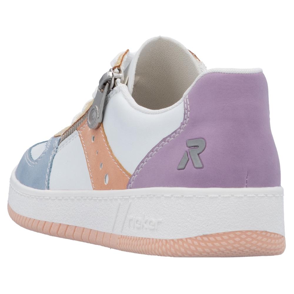 RIEKER Sport Sneaker in aktueller Farbkombination Freizeitschuh Halbschuh Schnürschuh bestellen Neueste Stile