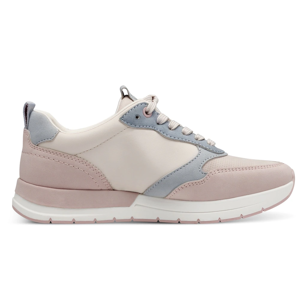 Tamaris Keilsneaker Schnürschuh Freizeitschuh Halbschuh mit Kontrastbesätzen Sonderangebot der Fabrik