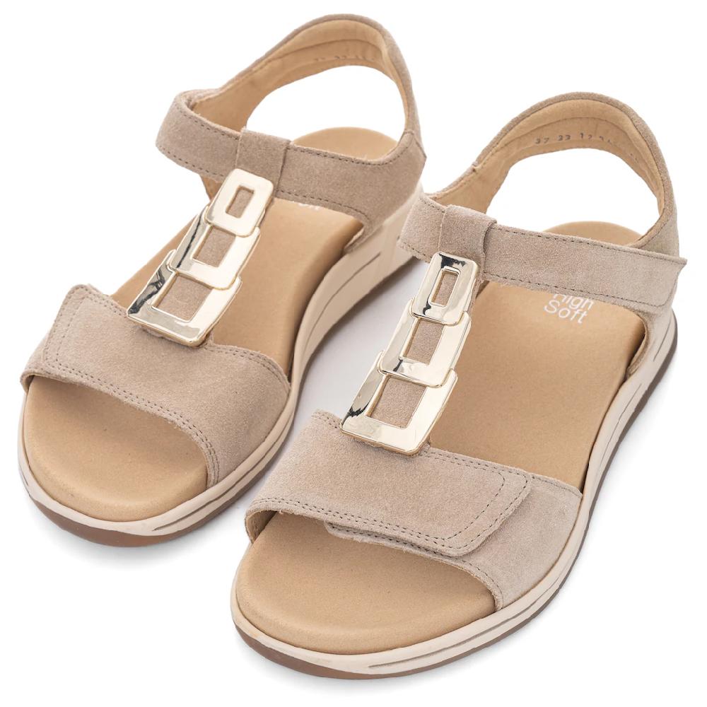 Ara Sandalette »OSAKA-S« Keilsandale Sommerschuh Komfortschuh in Weite H (= sehr weit) Speichern exportieren