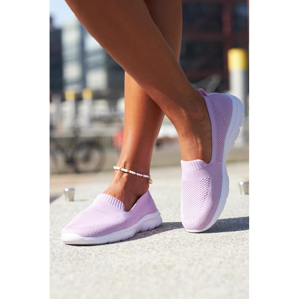 LASCANA Slipper herausnehmbarer Innensohle Halbschuh ultraleichter Sneaker VEGAN bestellen zollfrei