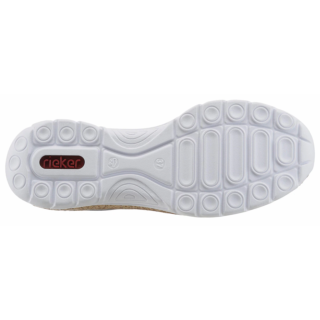 Rieker Slip-On Sneaker Slipper Schlupfschuh mit Außenreißverschluss bestellen Online