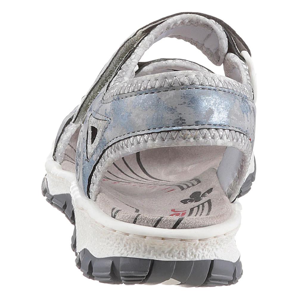Rieker Riemchensandale Sommerschuh Sandalette Keilabsatz in Used-Optik online bestellen Hotsell