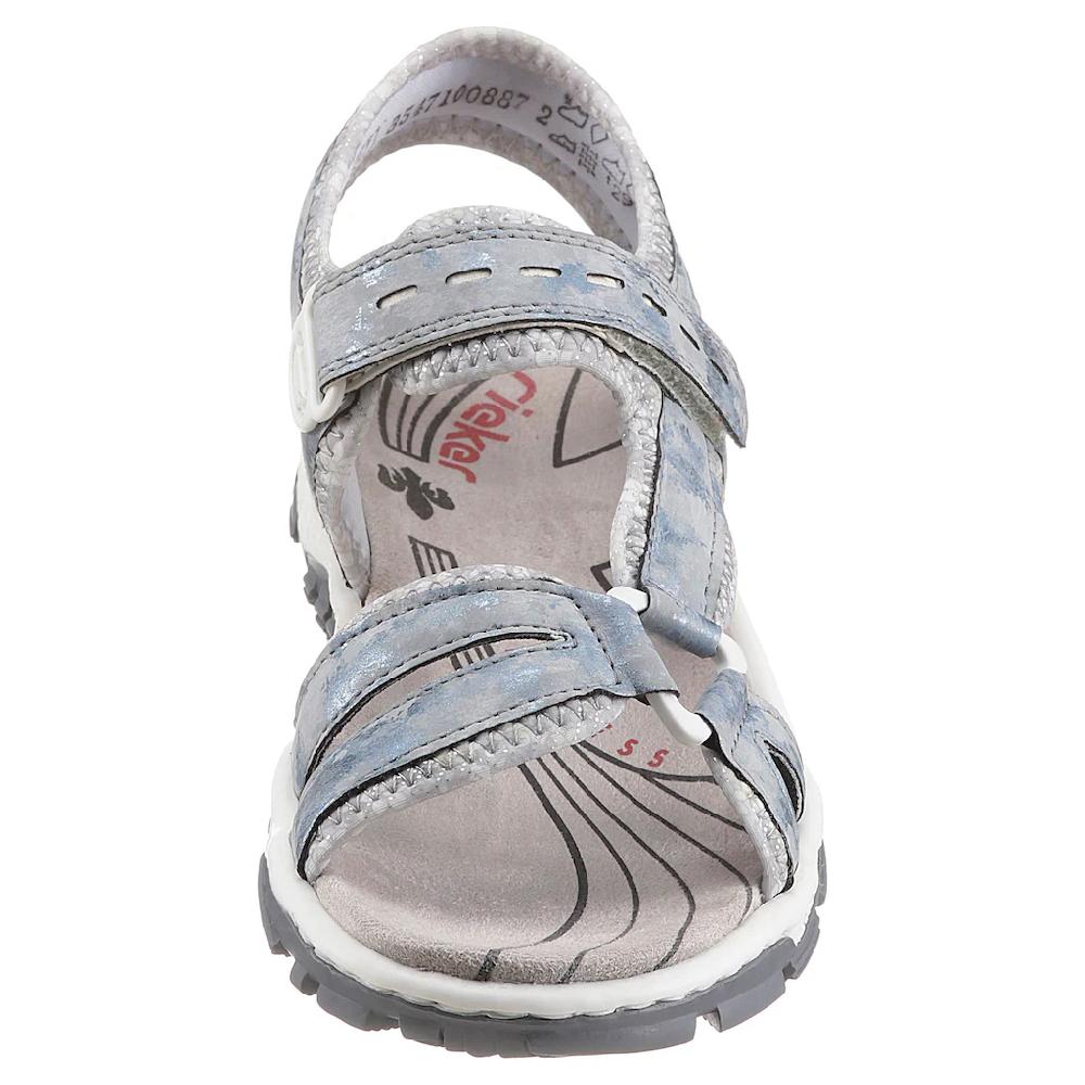 Rieker Riemchensandale Sommerschuh Sandalette Keilabsatz in Used-Optik online bestellen Hotsell