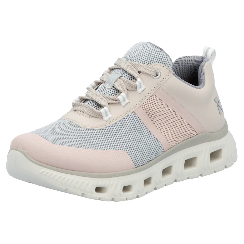 RIEKER Sport Sneaker in veganer Verarbeitung Freizeitschuh Halbschuh Schnürschuh ▷ für im Angebot