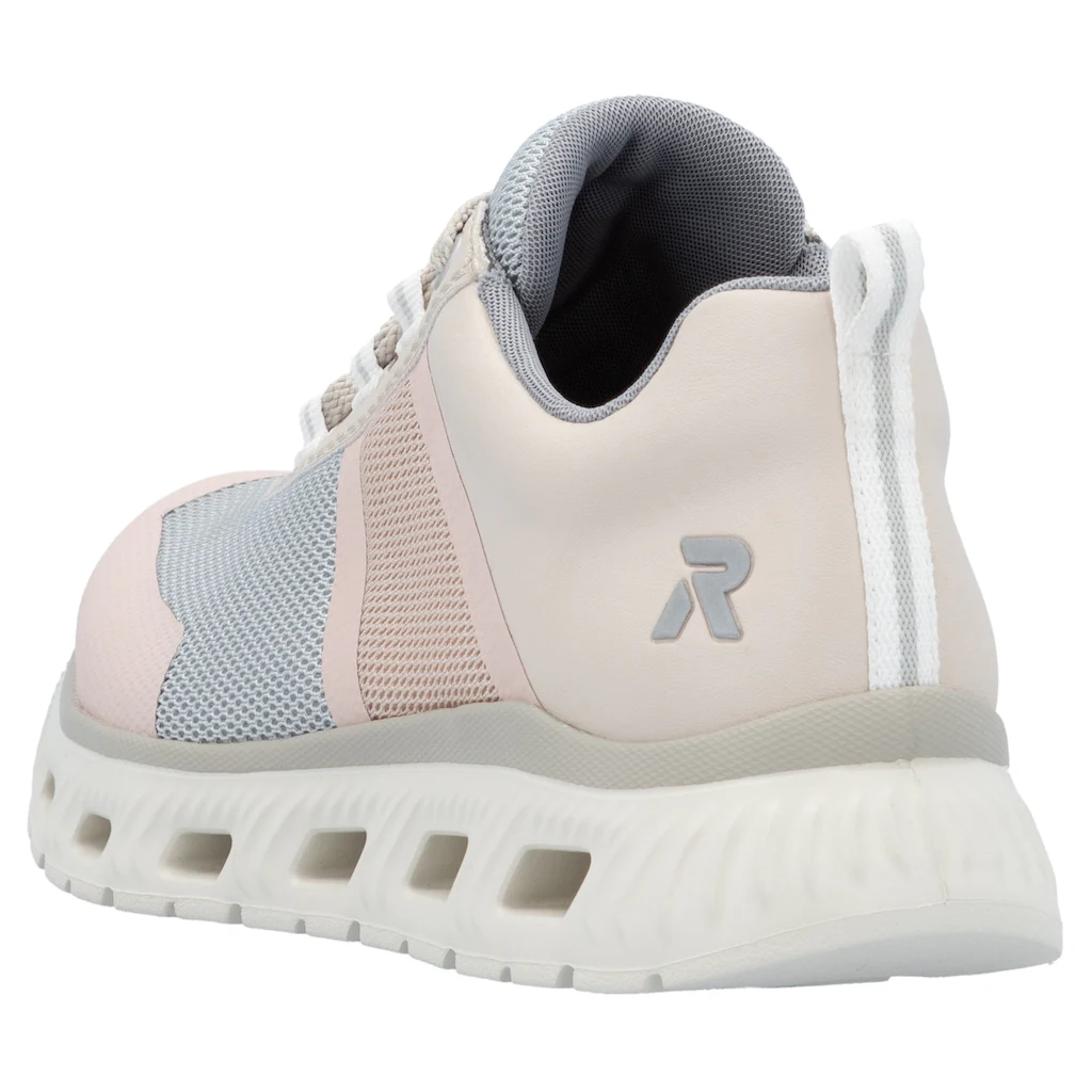 RIEKER Sport Sneaker in veganer Verarbeitung Freizeitschuh Halbschuh Schnürschuh ▷ für im Angebot