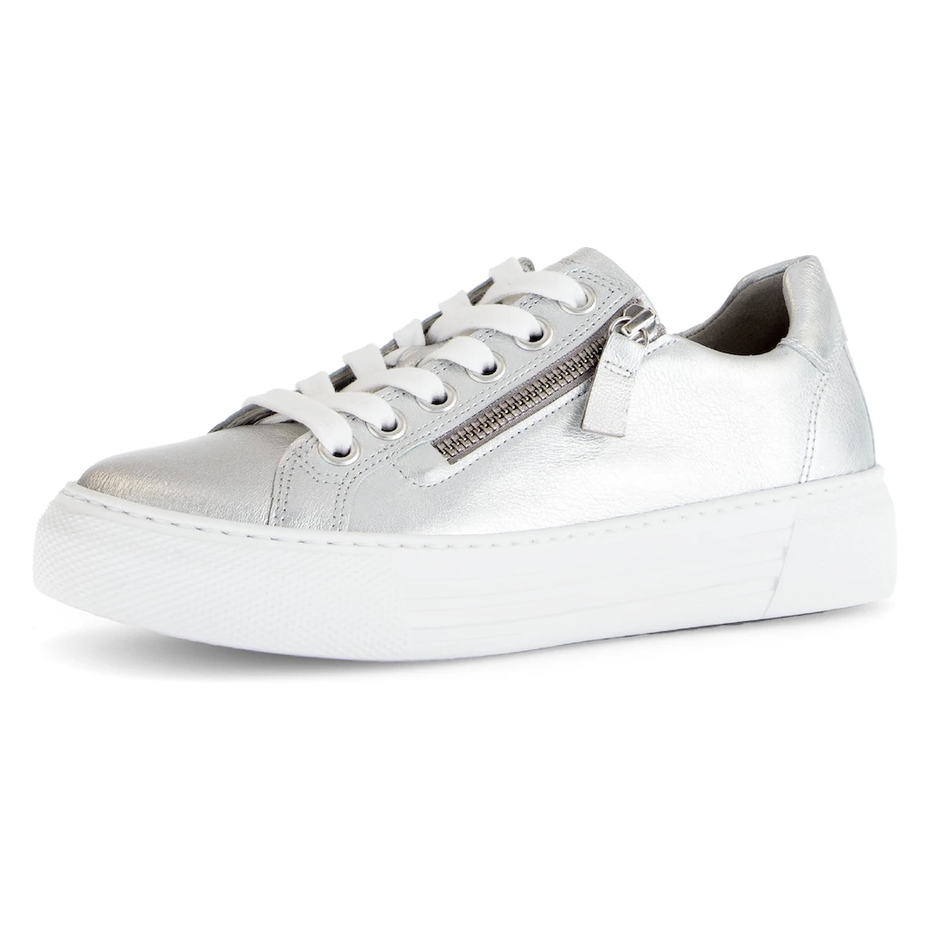 Gabor Sneaker »FLORENZ« in bequemer Weite G = weit Freizeitschuh Halbschuh Schnürschuh online kaufen Günstiger Verkauf