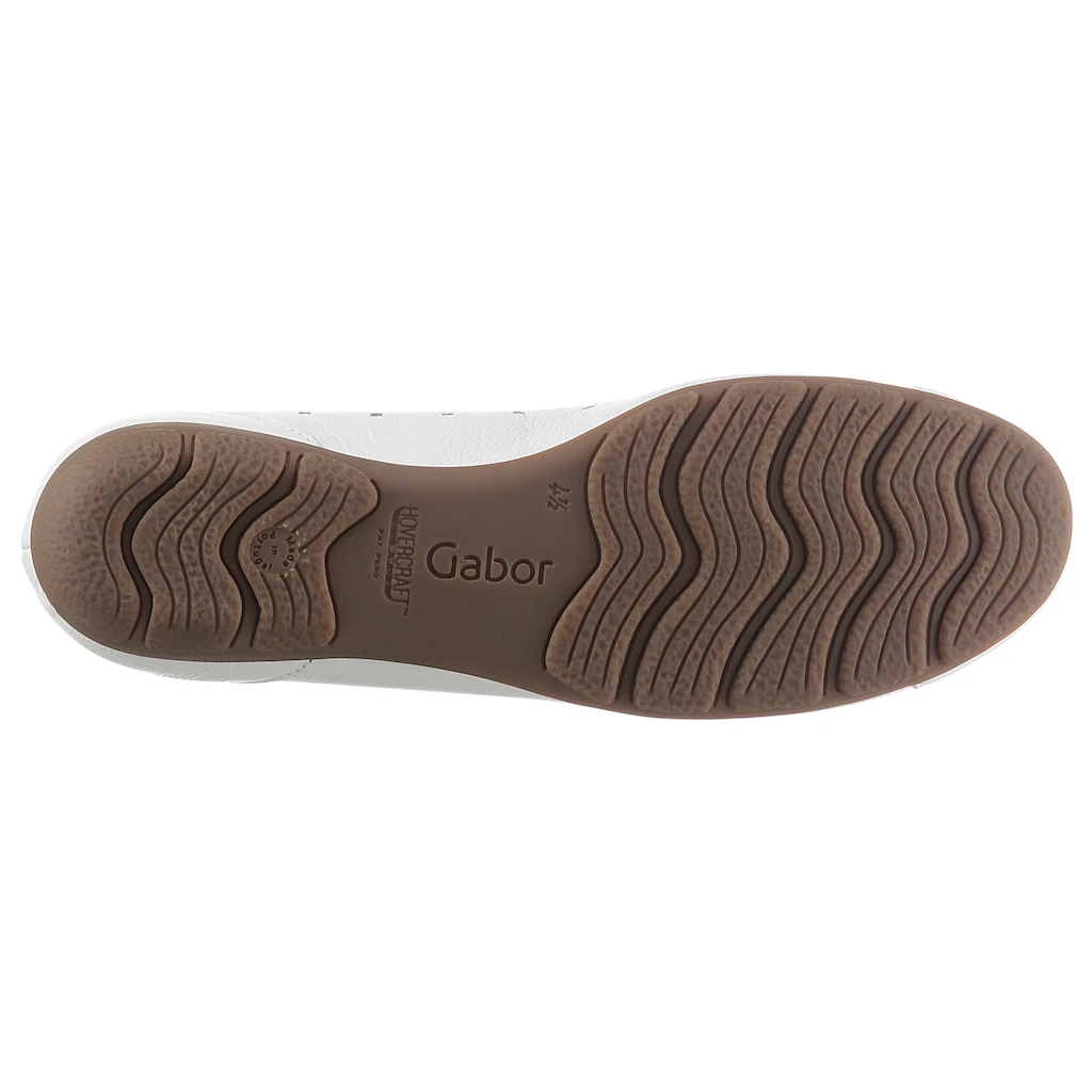 Gabor Ballerina Slipper Freizeitschuh Halbschuh mit luftigem Lochmuster online bestellen Fabrikverkauf