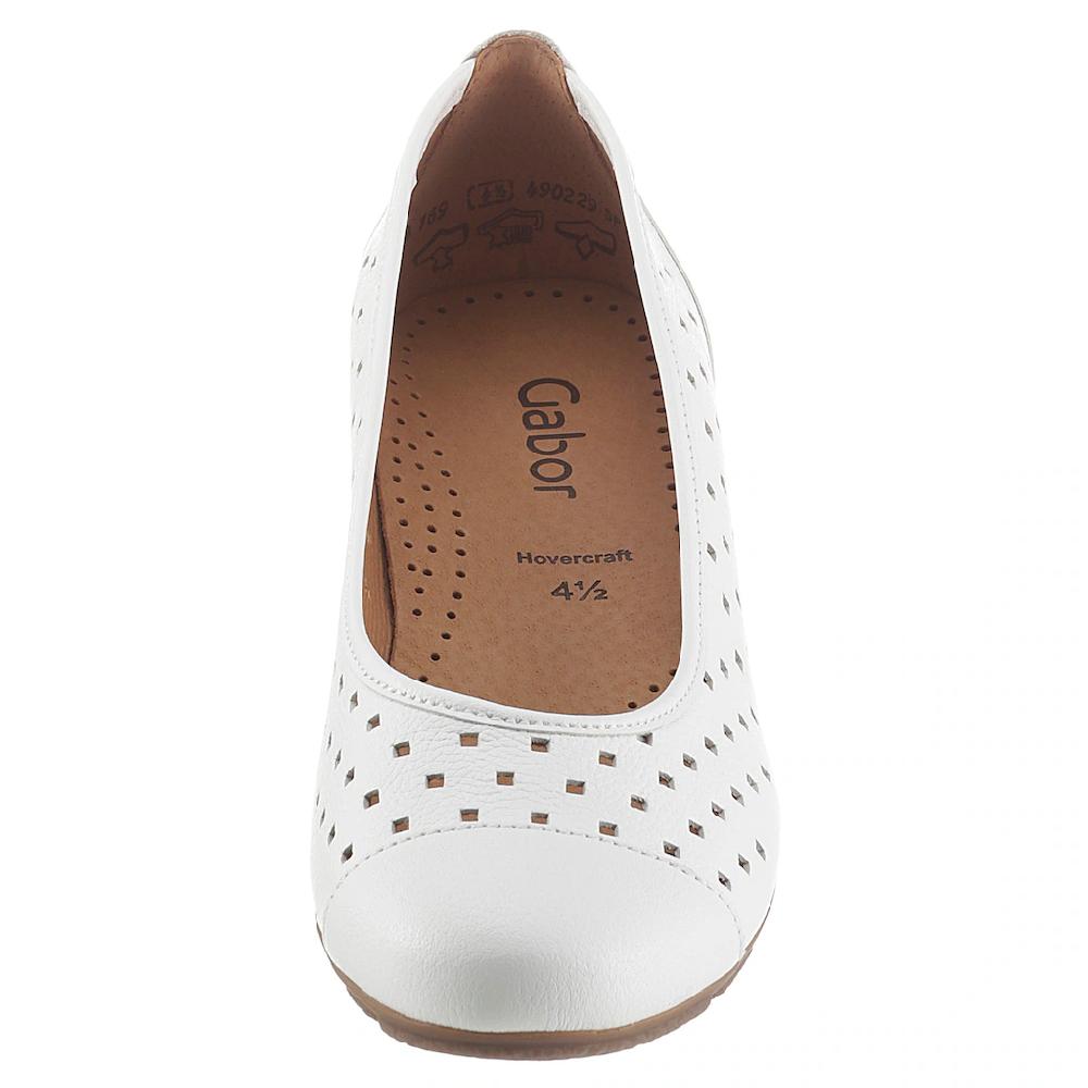 Gabor Ballerina Slipper Freizeitschuh Halbschuh mit luftigem Lochmuster online bestellen Fabrikverkauf