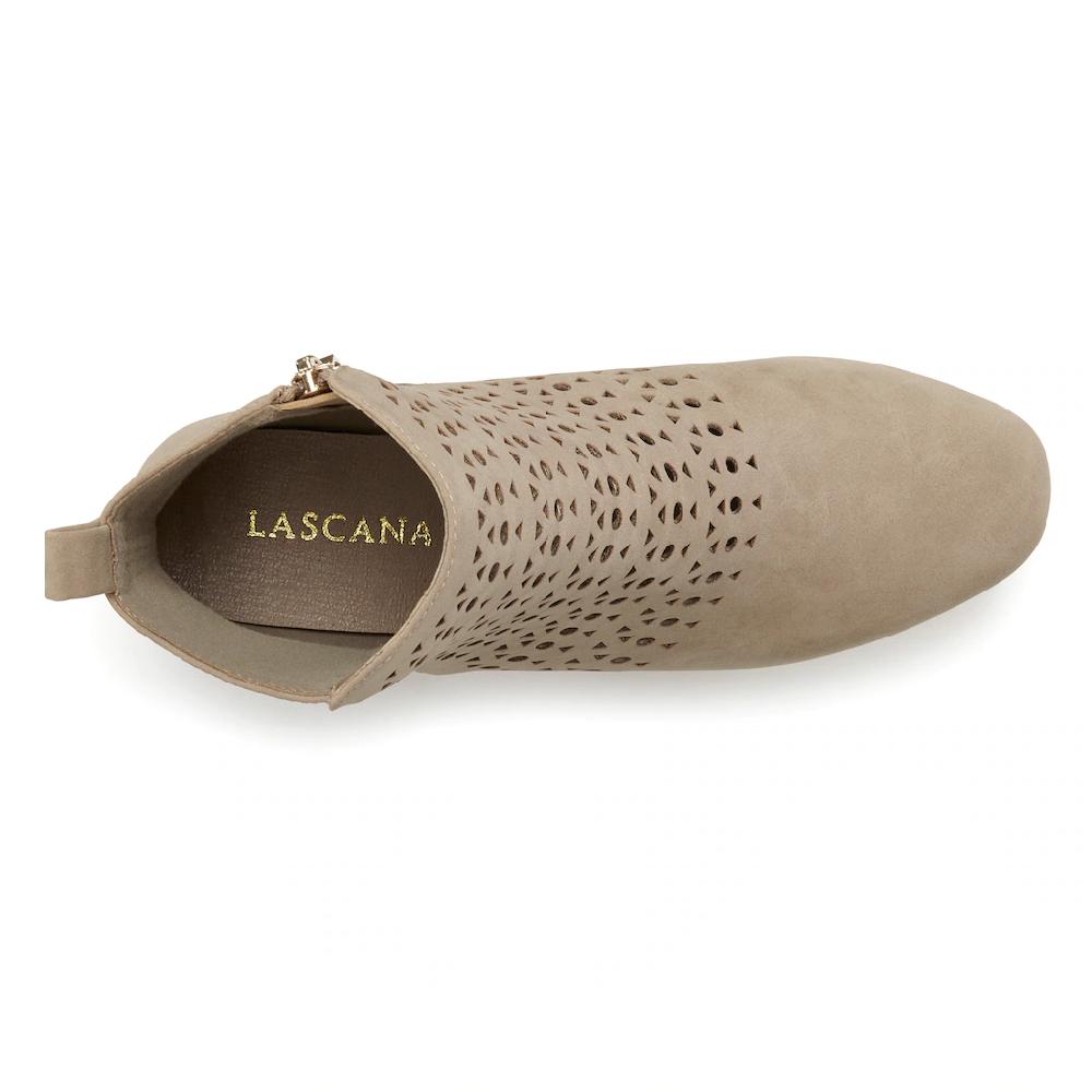 LASCANA Stiefelette Stiefel Boots mit kleinen Cut-Outs VEGAN online kaufen Online Outlet