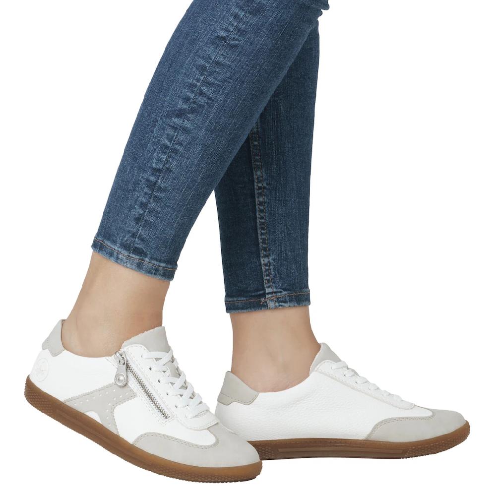 Rieker Sneaker Halbschuh Freizeitschuh Schnürschuh mit Reißverschluss online kaufen Zeitlich begrenztes Angebot