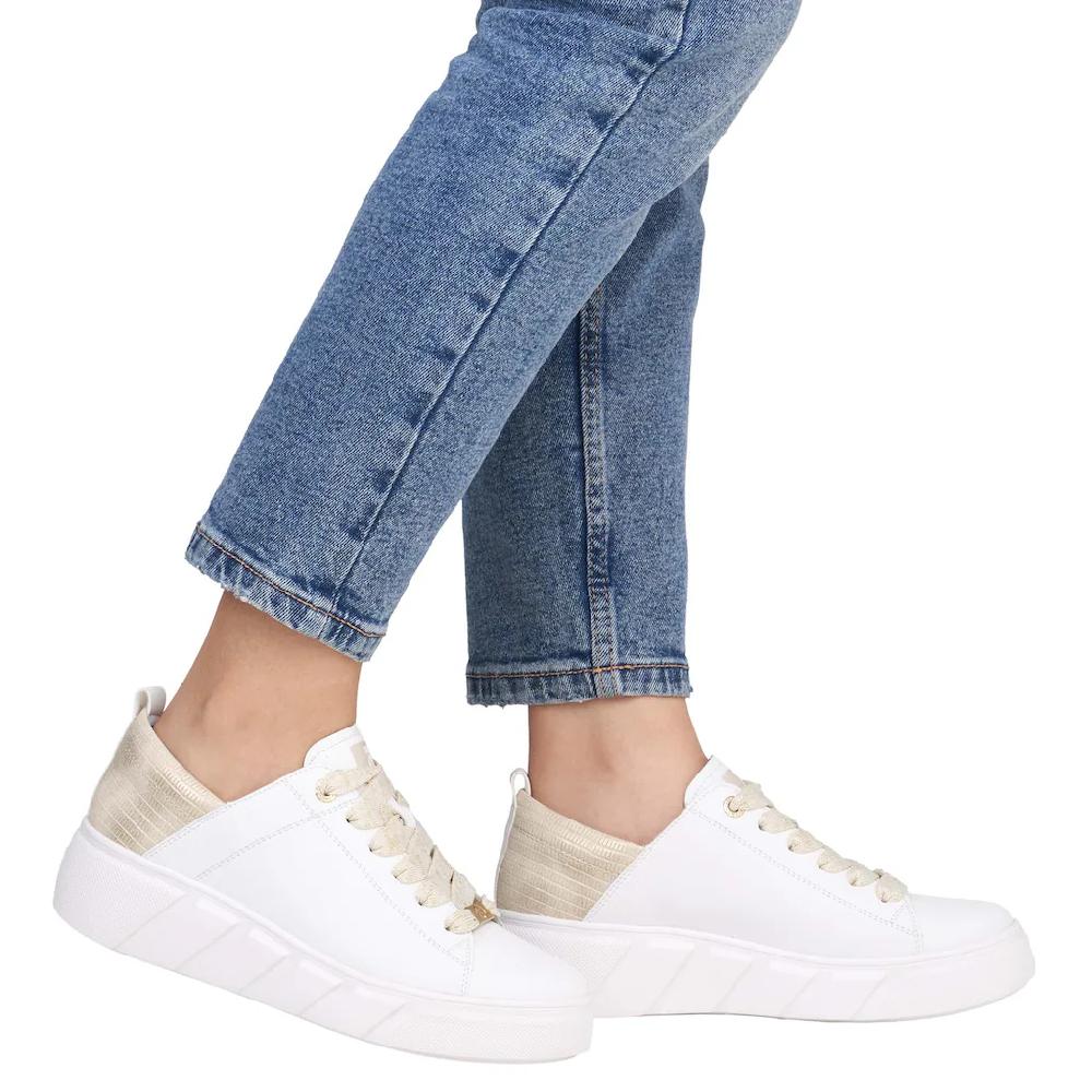 RIEKER Sport Plateausneaker Schnürschuh Halbschuh Freizeitsneaker mit Soft-Einlage online bestellen Bestseller