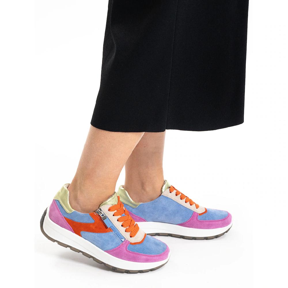 Ara Keilsneaker »NEW YORK« Pride Sneaker Schnürschuh in Komfortweite H (= sehr weit) Kauf eins, bekomm eins gratis