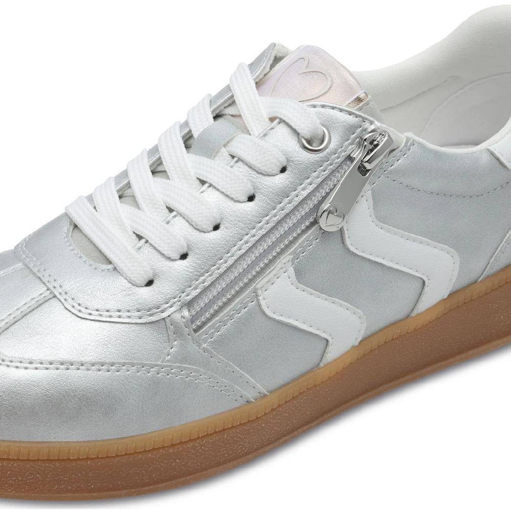 MARCO TOZZI Plateausneaker Freizeitschuh Halbschuh Schnürschuh mit Kontrastbesatz bestellen Zeitbegrenzte Promotion