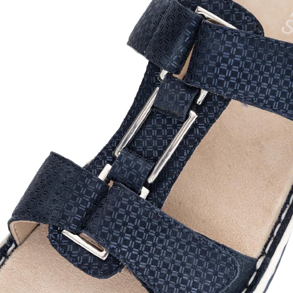 Ara Pantolette »TAMPA« Keilabsatz Sommerschuh Schlappen mit Schmuckelement G-Weite bestellen Nur noch ein Tag übrig