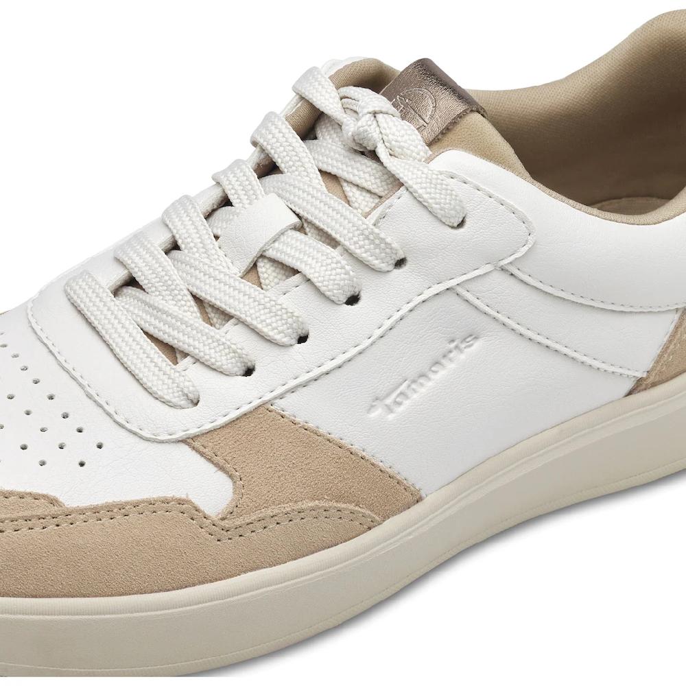 Tamaris Plateausneaker Freizeitschuh Halbschuh Schnürschuh mit Kontrastbesätzen kaufen Im Verkauf