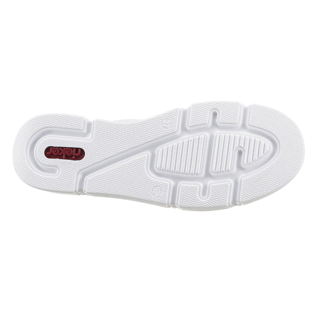 Rieker Plateausneaker mit goldfarbenen Details Freizeitschuh Halbschuh Schnürschuh online bestellen Hotsell