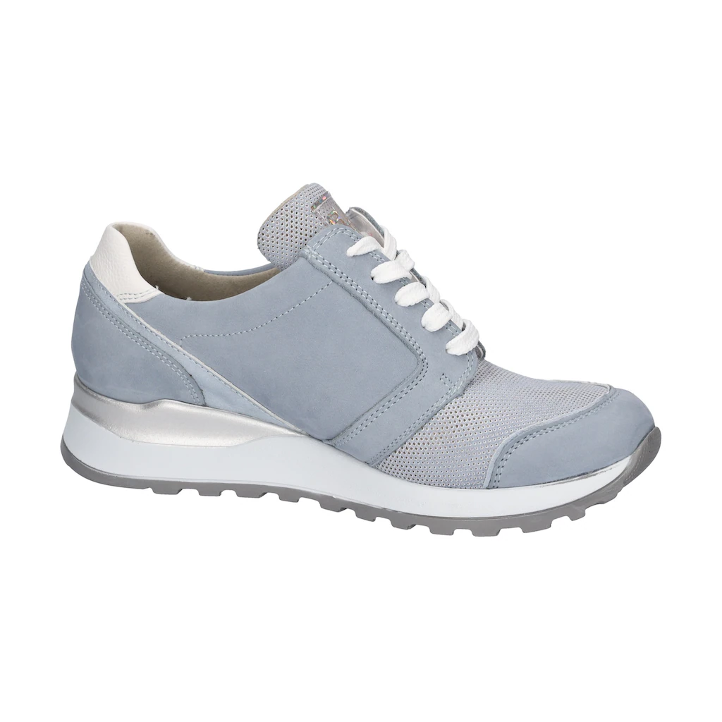 Waldläufer Keilsneaker »HIROKO« Schnürschuh Freizeitschuh Halbschuh Kontrastbesatz Weite H online kaufen im Angebot