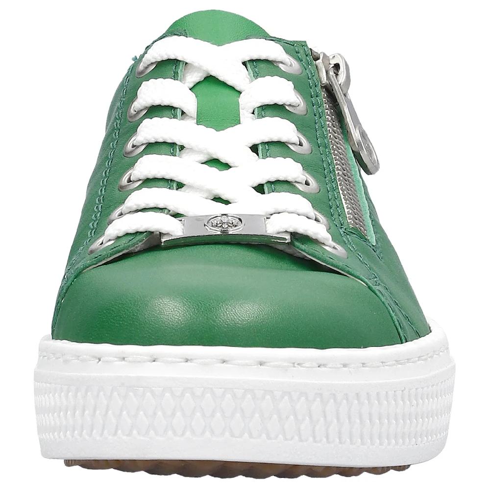 Rieker Plateausneaker mit seitlichem Reißverschluss Freizeitschuh Halbschuh Schnürschuh online kaufen Rabatt