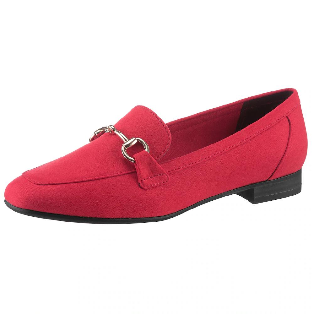 MARCO TOZZI Slipper Blockabsatz Loafer Businessschuh mit Schmuckspange ▷ für Tägliche Deals