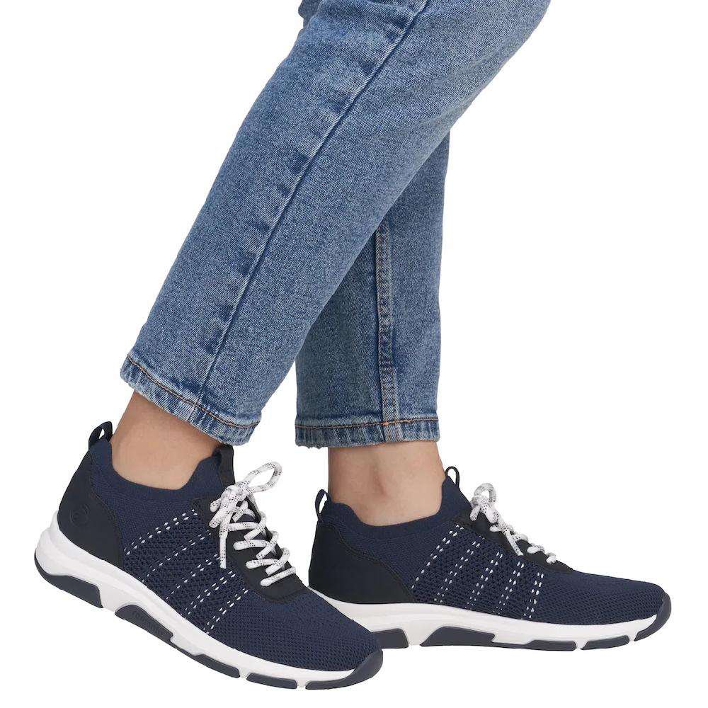 Remonte Slip-On Sneaker Freizeitschuh Halbschuh Slipper Schlupfschuh mit Anziehlaschen VIP-Rabatte