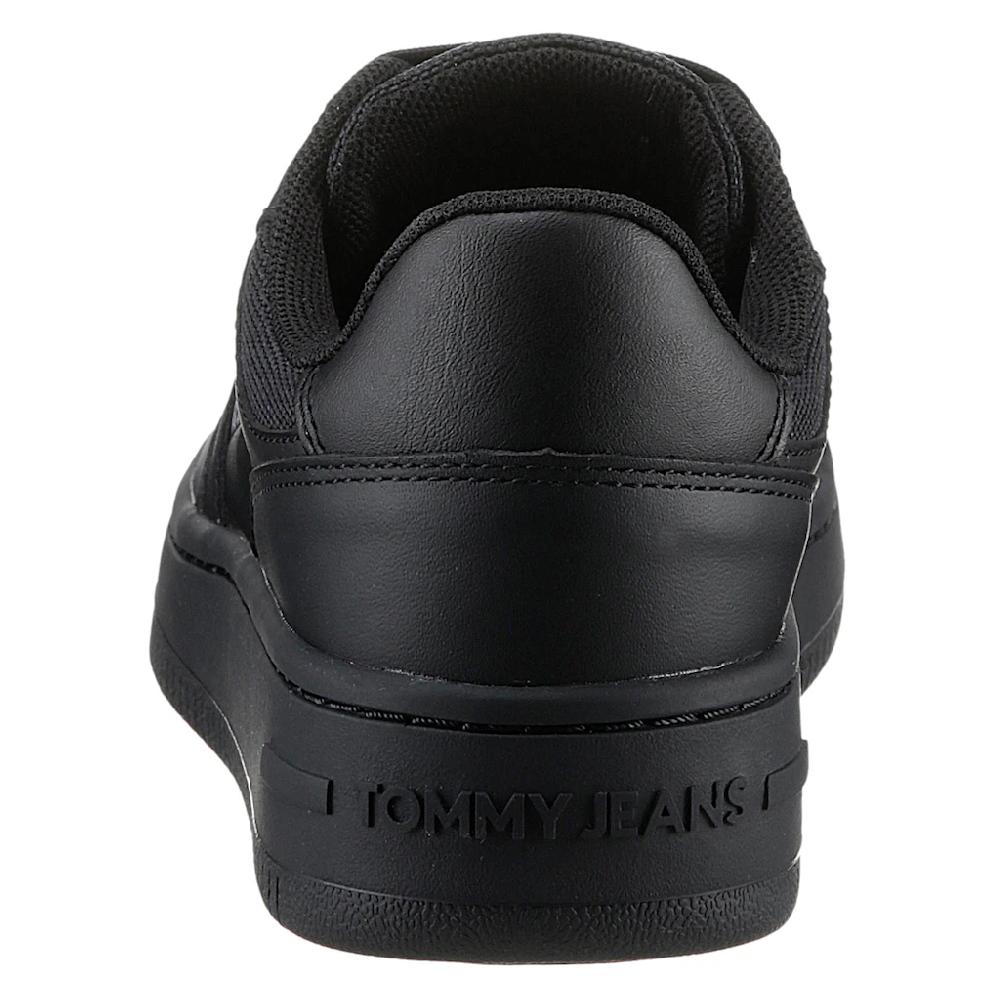 Tommy Jeans Plateausneaker »TJW RETRO BASKET ESS« Freizeitschuh Halbschuh Schnürschuh mit seitlicher Logoflagge online bestellen Super Sparpreis