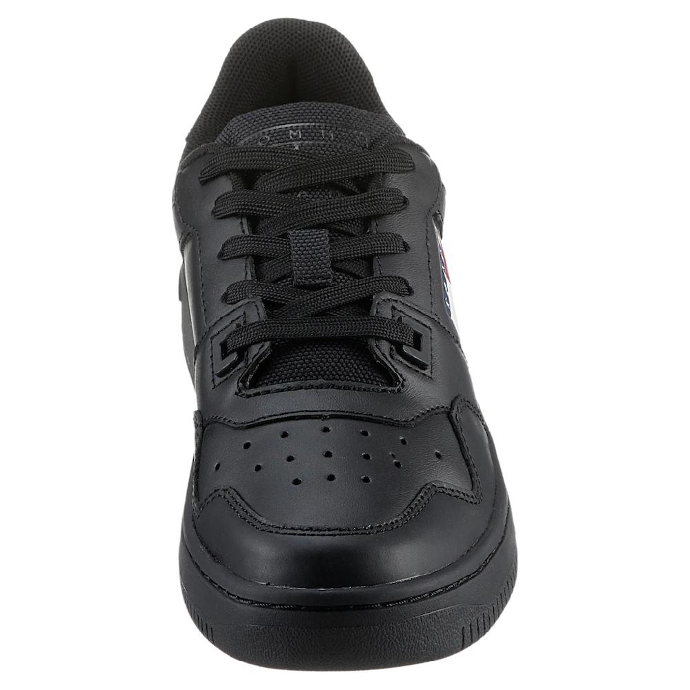 Tommy Jeans Plateausneaker »TJW RETRO BASKET ESS« Freizeitschuh Halbschuh Schnürschuh mit seitlicher Logoflagge online bestellen Super Sparpreis