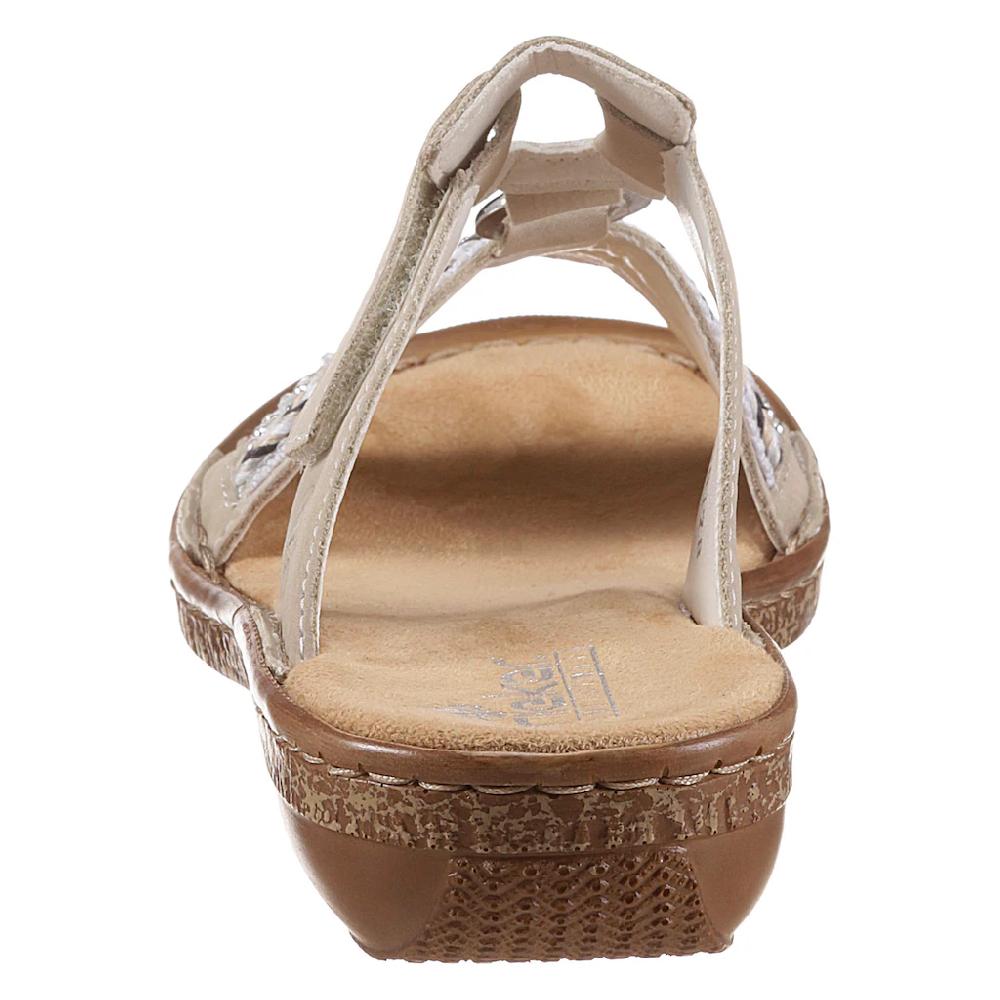 Rieker Pantolette mit modischem Schmuckring online kaufen Letzte 2 Tage