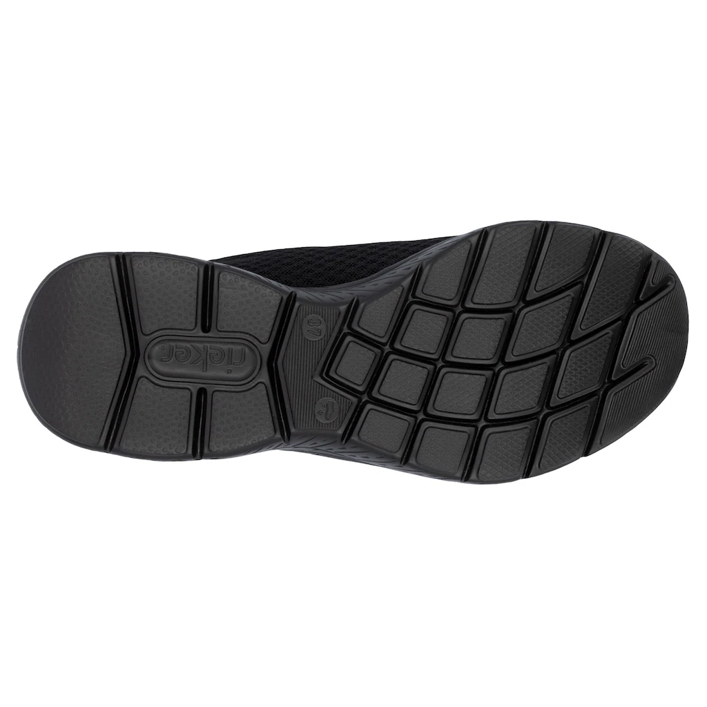 RIEKER Sport Slip-On Sneaker Trekking Schuh Freizeitschuh Slipper mit einfachem Schnellverschluss kaufen Letzter Tag