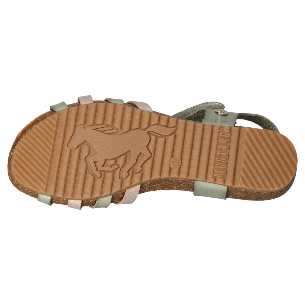 Mustang Shoes Riemchensandale Sommerschuh Sandalette Klettschuh mit Klettverschluss-Riemchen bestellen Riesige Rabatte