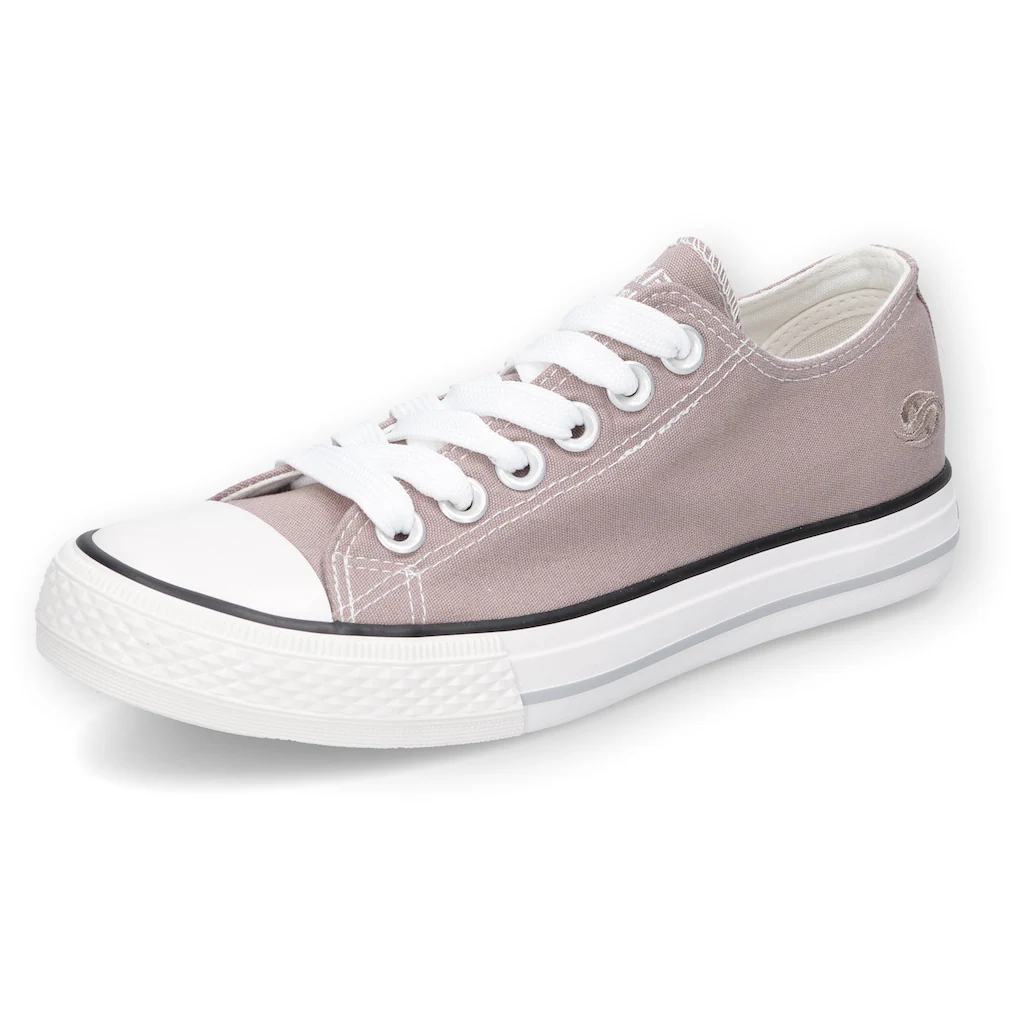 Dockers by Gerli Sneaker mit dezenter Logo-Stickerei Freizeitschuh Halbschuh Schnürschuh bestellen Fabrikladen