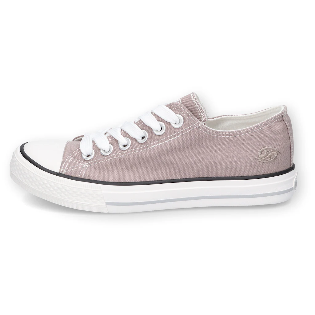 Dockers by Gerli Sneaker mit dezenter Logo-Stickerei Freizeitschuh Halbschuh Schnürschuh bestellen Fabrikladen