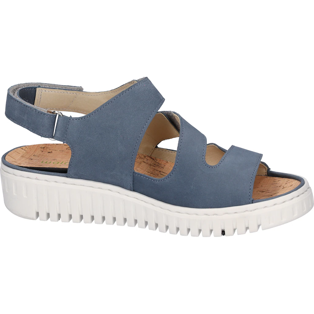Waldläufer Keilsandalette »H-Willow« Sommerschuh Sandale Keilabsatz mit Kork-Fußbett Weite H online kaufen Speichern exportieren