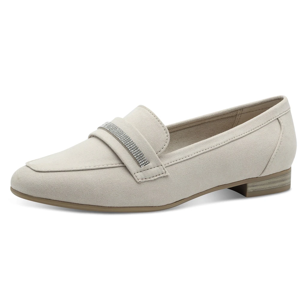 MARCO TOZZI Slipper Businessschuh Schlupfschuh Halbschuh mit funkelndem Zierriegel online kaufen Rabatte dieses Monats