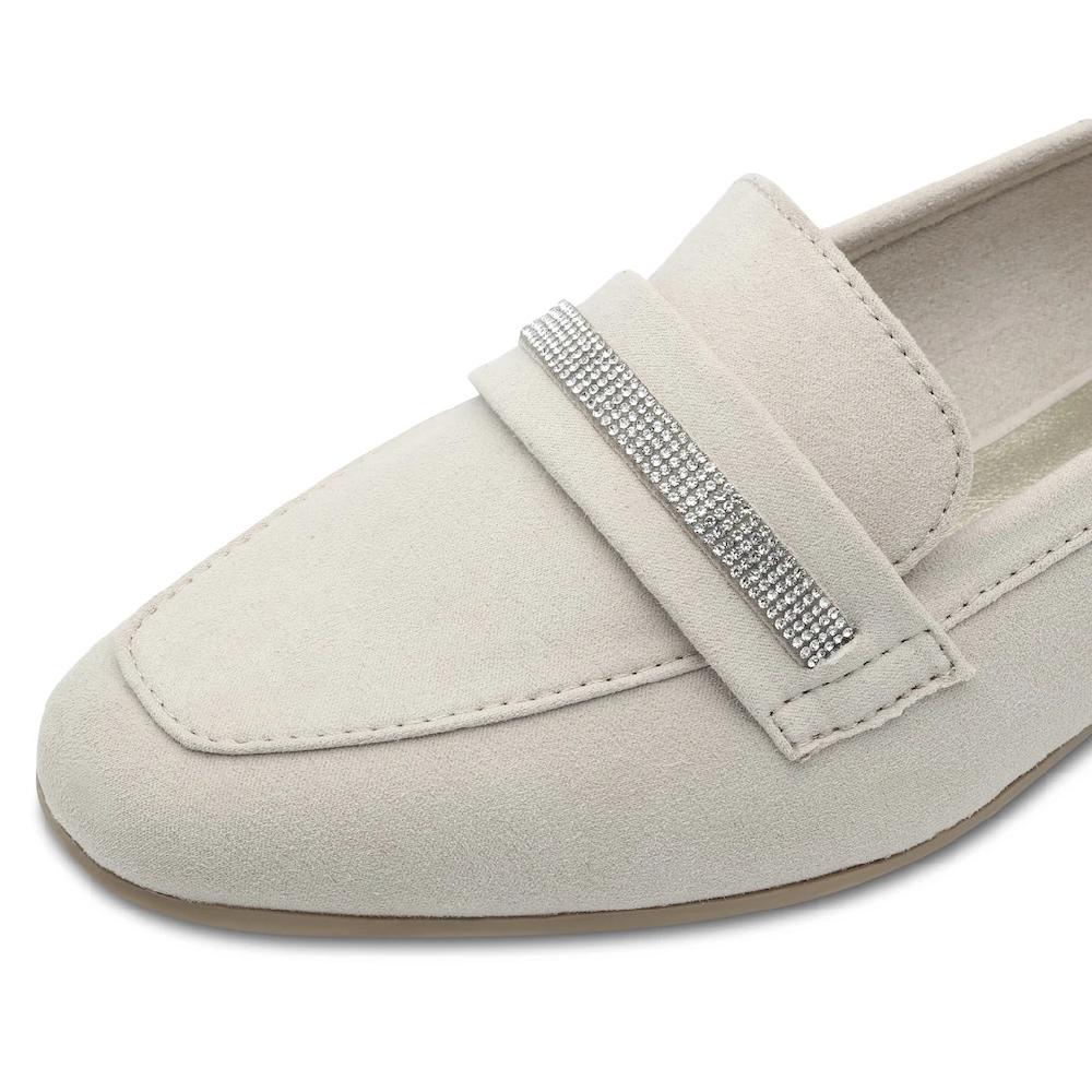 MARCO TOZZI Slipper Businessschuh Schlupfschuh Halbschuh mit funkelndem Zierriegel online kaufen Rabatte dieses Monats