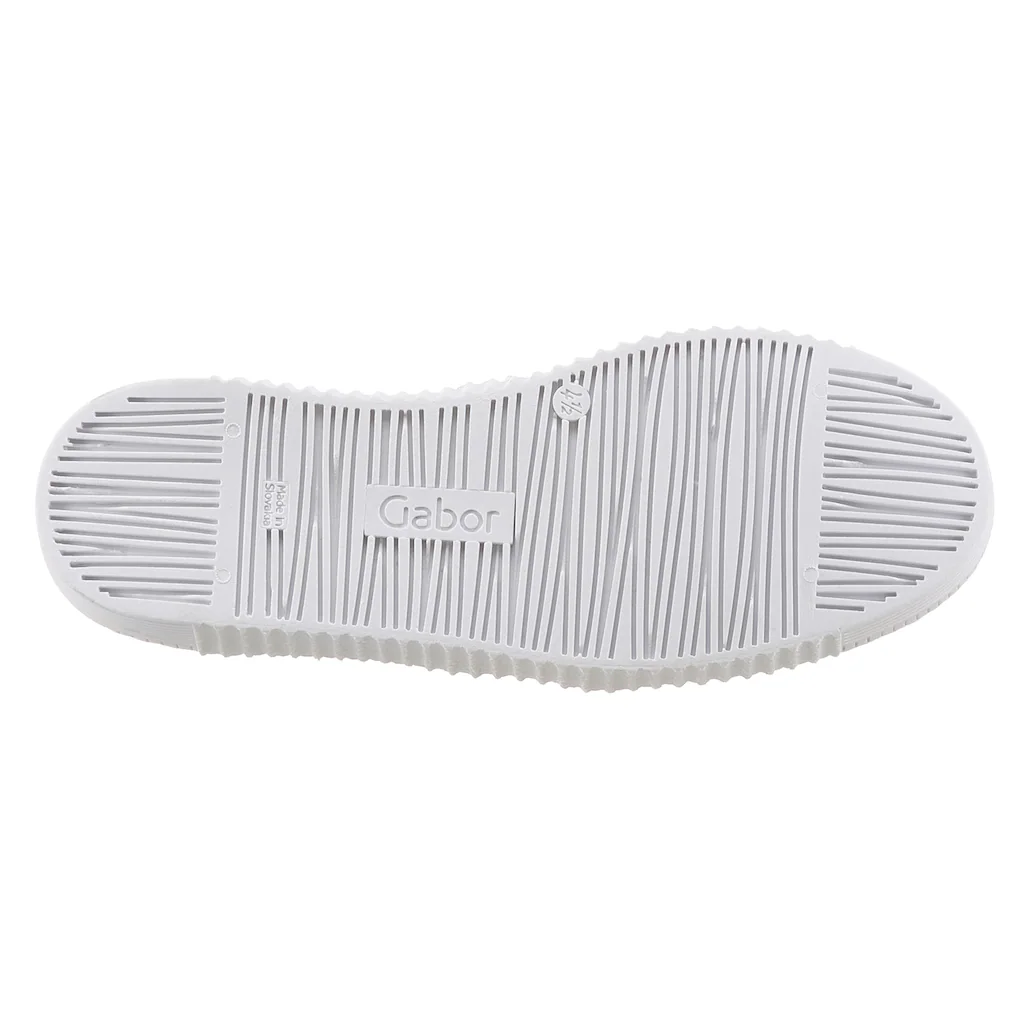 Gabor Slip-On Sneaker Schnürschuh Halbschuh Slipper mit aufgesetzter Zierschnürung Fabrikverkauf
