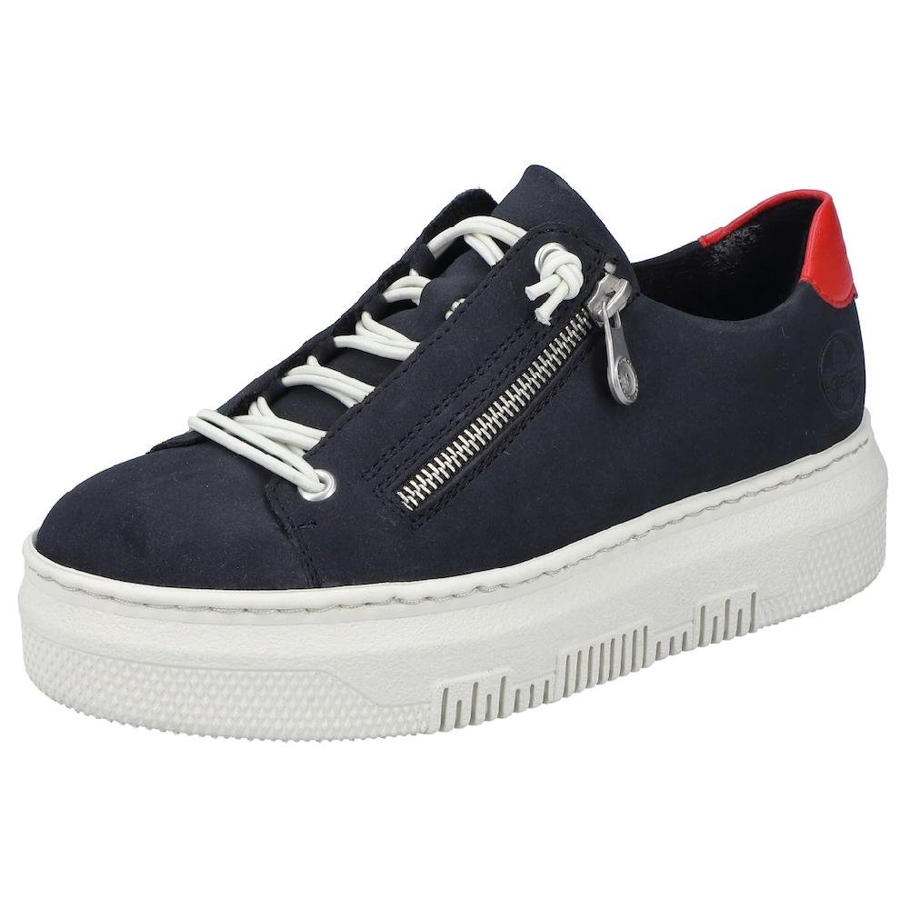 Rieker Plateausneaker Sneaker Slip-On Sneaker Slipper mit weicher Leder-Innensohle kaufen Großer Ausverkauf