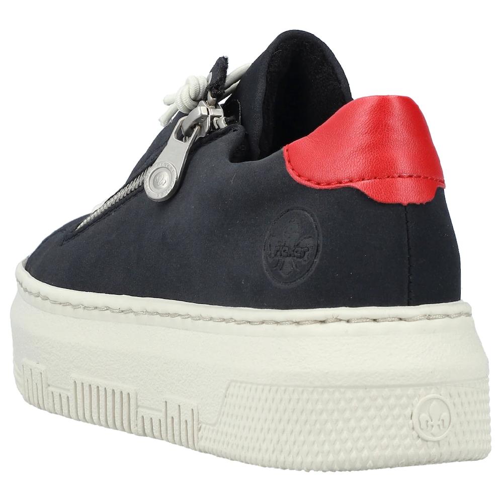 Rieker Plateausneaker Sneaker Slip-On Sneaker Slipper mit weicher Leder-Innensohle kaufen Großer Ausverkauf