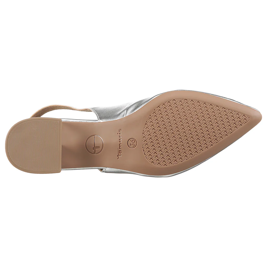Tamaris Slingpumps Blockabsatz Abendschuh Businessschuh mit verstellbarer Schnalle online bestellen Begrenztes Angebot