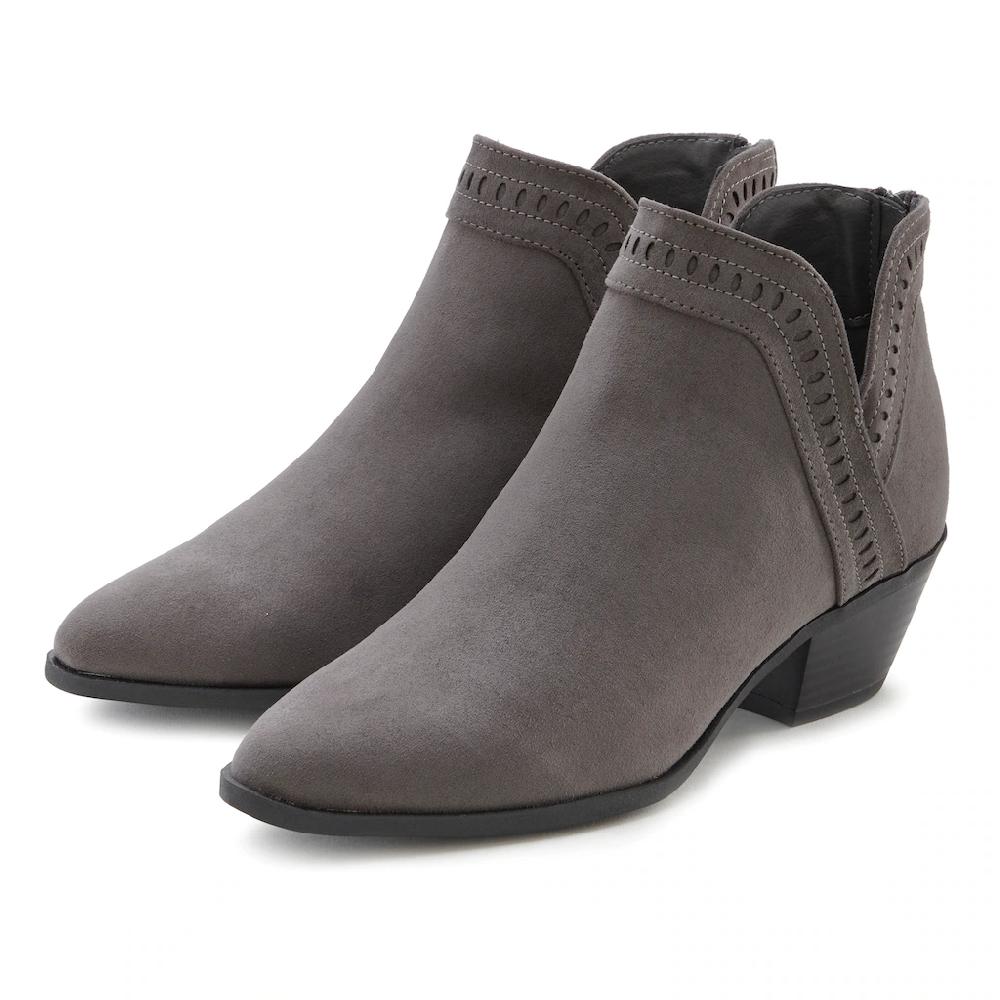 LASCANA Cowboy Stiefelette mit seitlichem Ausschnitt online bestellen Räumungsverkauf