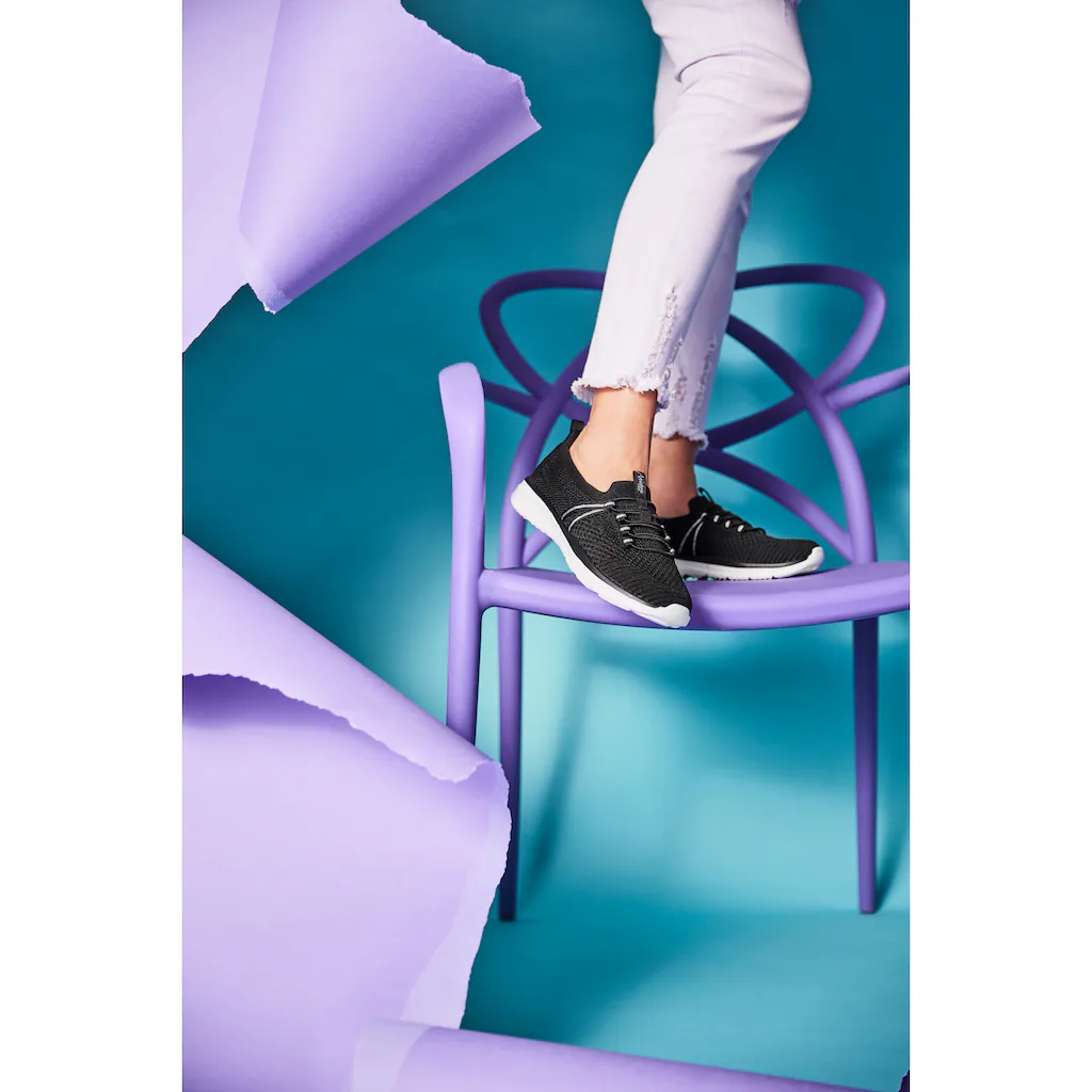 Aniston SHOES Slip-On Sneaker Freizeitschuh Halbschuh Schnürschuh - NEUE KOLLEKTION Fabrikladen