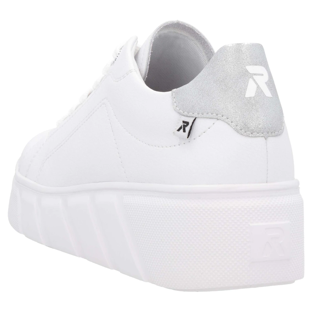 RIEKER Sport Plateausneaker Schnürschuh Freizeitschuh Halbschuh mit herausnehmbarer Einlegesohle bestellen Meist gekauft