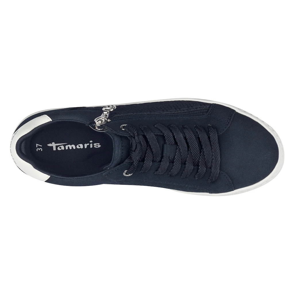 Tamaris Plateausneaker Freizeitschuh Halbschuh Schnürschuh in veganer Verarbeitung online kaufen Preisnachlass
