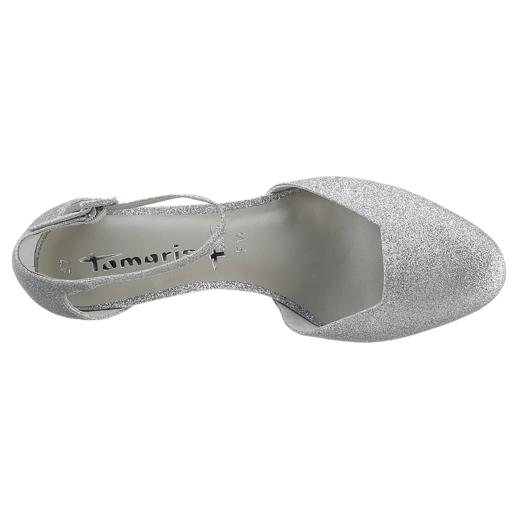 Tamaris Spangenpumps Abendschuh Festtagsschuh Brautschuh Trichterabsatz mit ANTIshokk kaufen Jubiläumsangebot