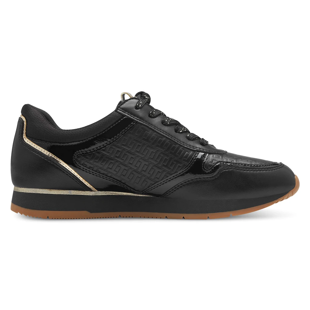 Tamaris Plateausneaker Freizeitschuh Halbschuh Schnürschuh mit dezenten Metallic-Details online bestellen Heißer Verkauf