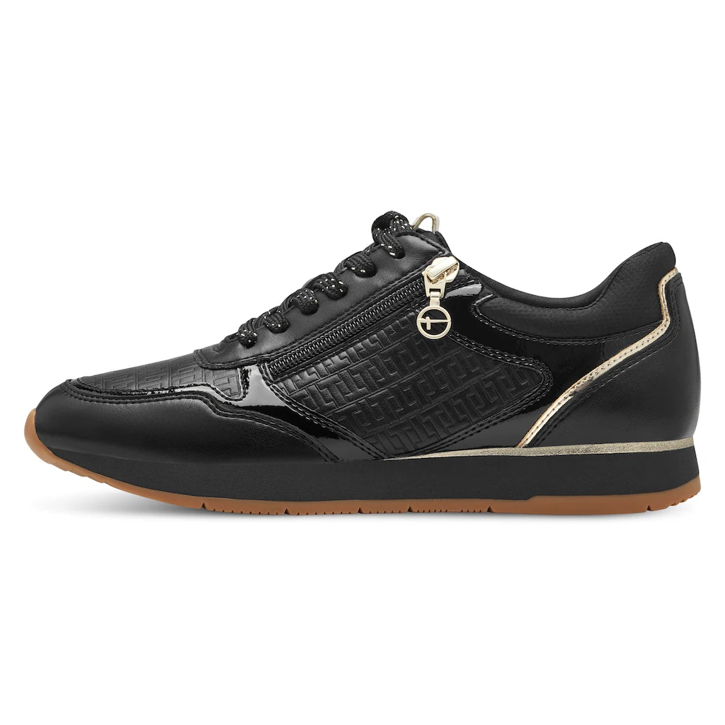 Tamaris Plateausneaker Freizeitschuh Halbschuh Schnürschuh mit dezenten Metallic-Details online bestellen Heißer Verkauf