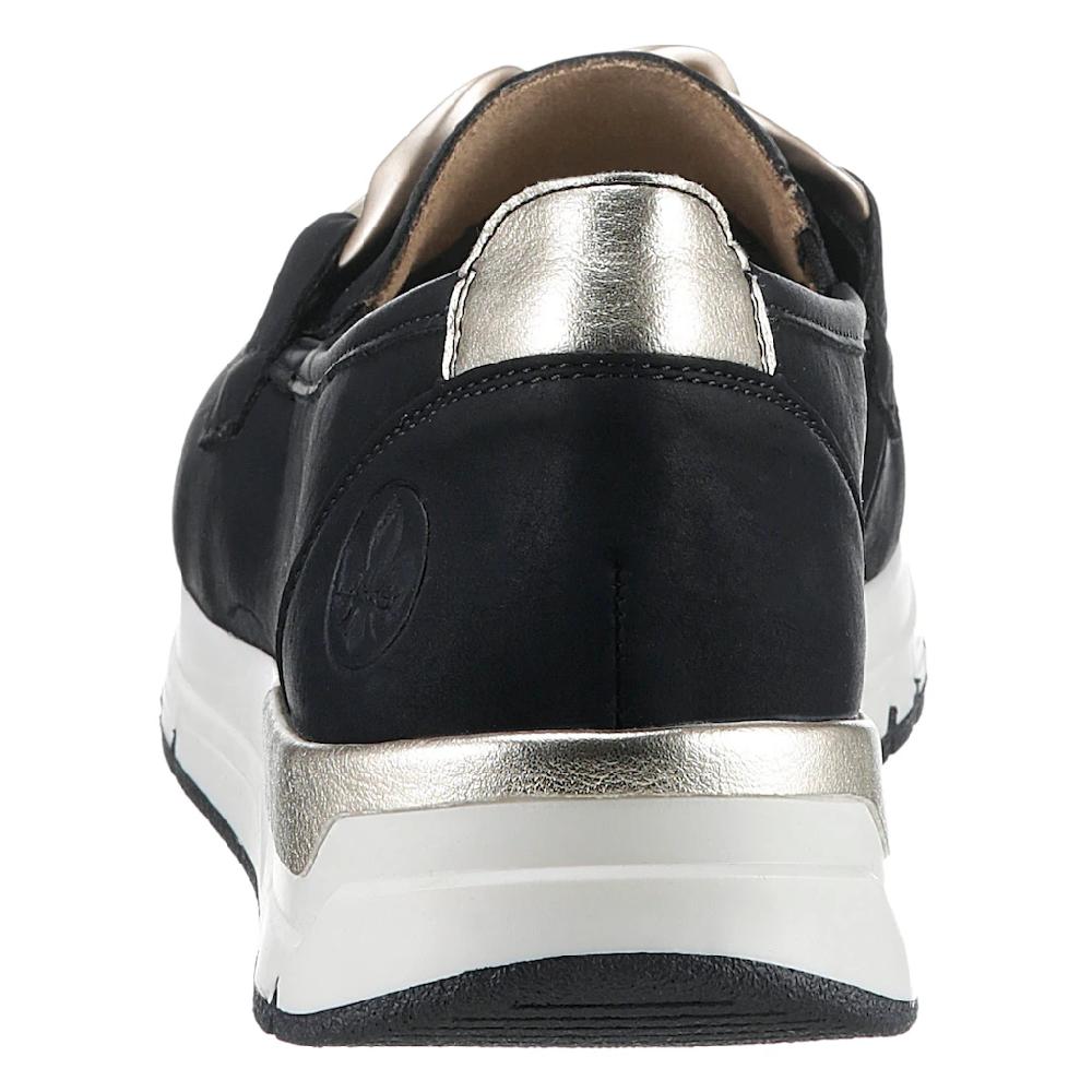 Rieker Slip-On Sneaker Slipper Freizeitschuh mit herausnehmbarer Innensohle ▷ für Neueste Mode