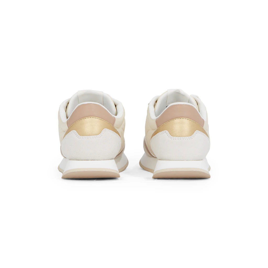 Tommy Hilfiger Plateausneaker »ESSENTIAL RUNNER« Freizeitschuh Halbschuh Schnürschuh mit Kontrastbesätzen online bestellen Sonderangebote