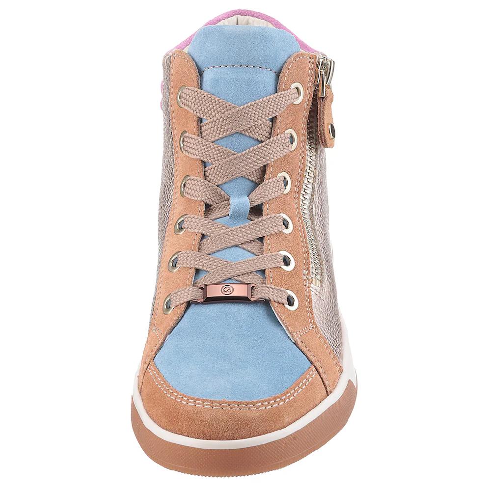 Ara Sneaker »ROM« High Top Sneaker Schnürboots mit Reißverschluss Super Sparpreis