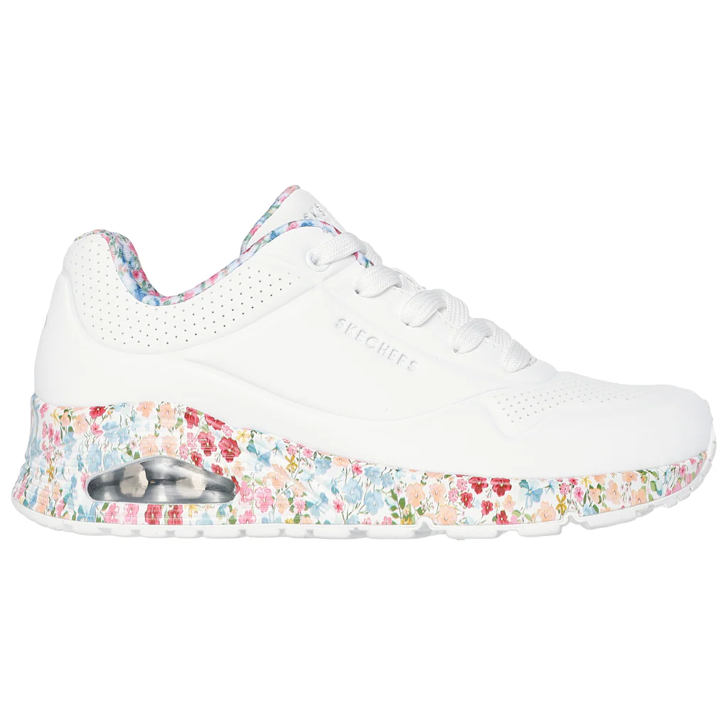 Skechers Sneaker »UNO-MAJESTIC GARDEN« Keilsneaker Plateausneaker mit bedruckter Sohle Riesige Rabatte